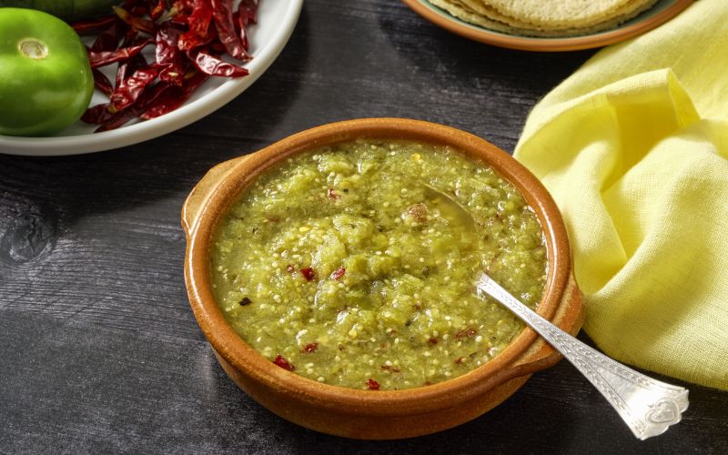 Salsa Verde từ tomatillo