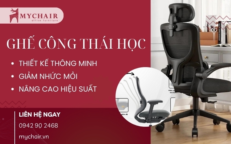 Mua ghế công thái học cao cấp tại MyChair