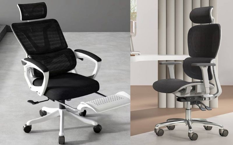 gế công thái học hỗ trợ thắt lưng cố định