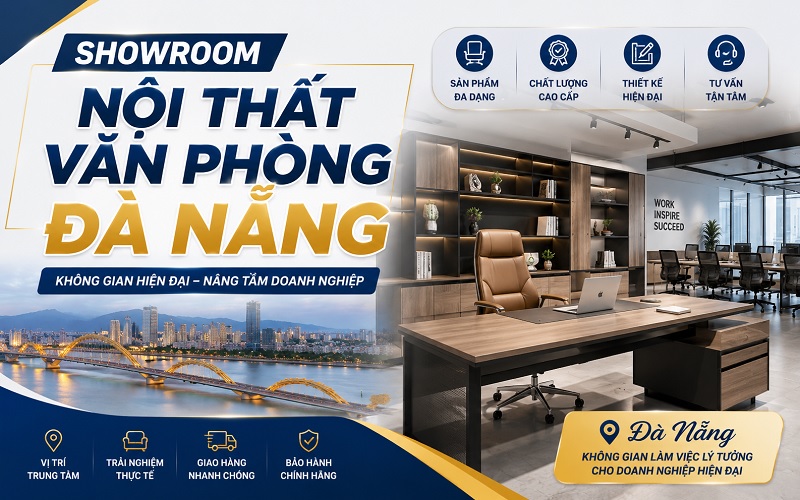 showroom nội thất văn phòng Đà Nẵng